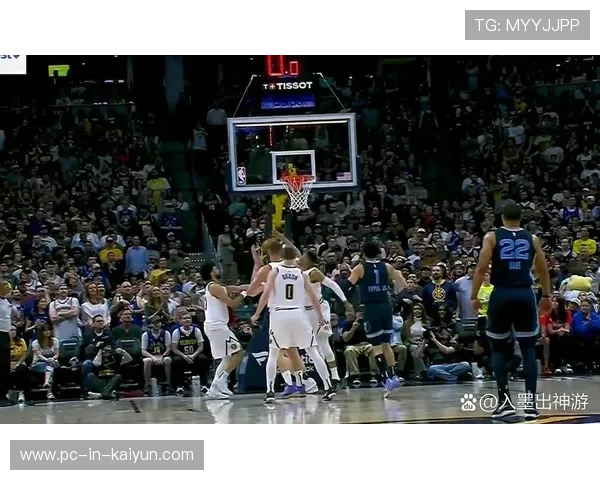 约基奇送出高位妙传，掘金打成无解配合